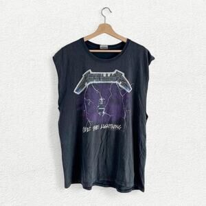 Vintage Metallica Cut Off Band Tee